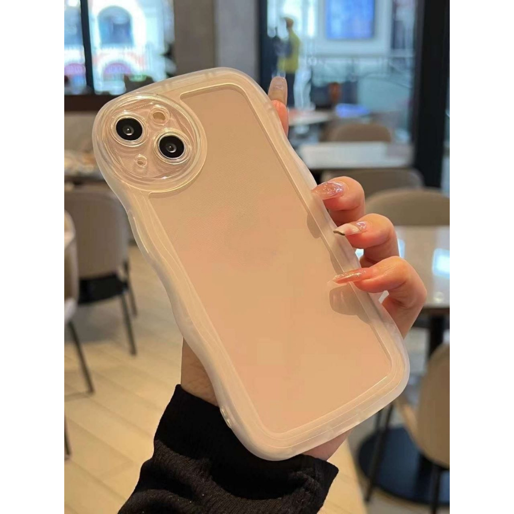 CLEAR CASE WAVE CRYSTAL CASE GELOMBANG FOR IPHONE 7/8/6+/X/XS/XR/XS MAX/11/11PRO/11 PRO MAX/12/12PRO/12 PRO MAX/13/13 PROMAX/14/14MAX/14PRO/14 PRO MAX KINGACC