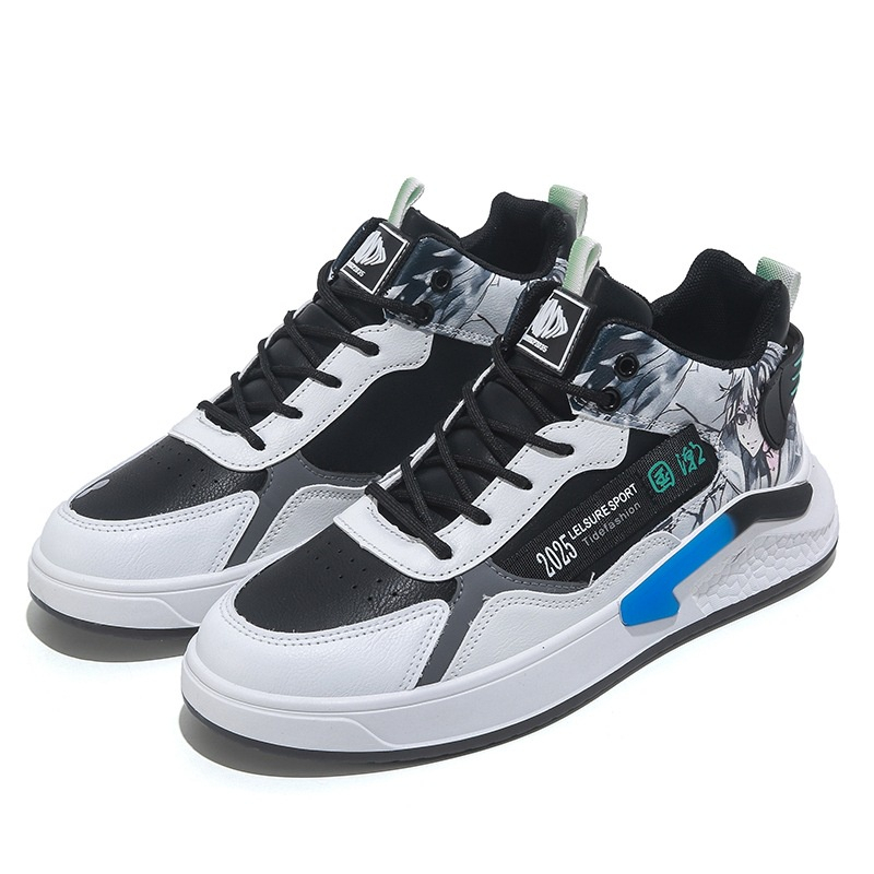 Sepatu Sneakers Pria Import Kasual Premium Sporty Kekinian SP001 [FREE JAM TANGAN]