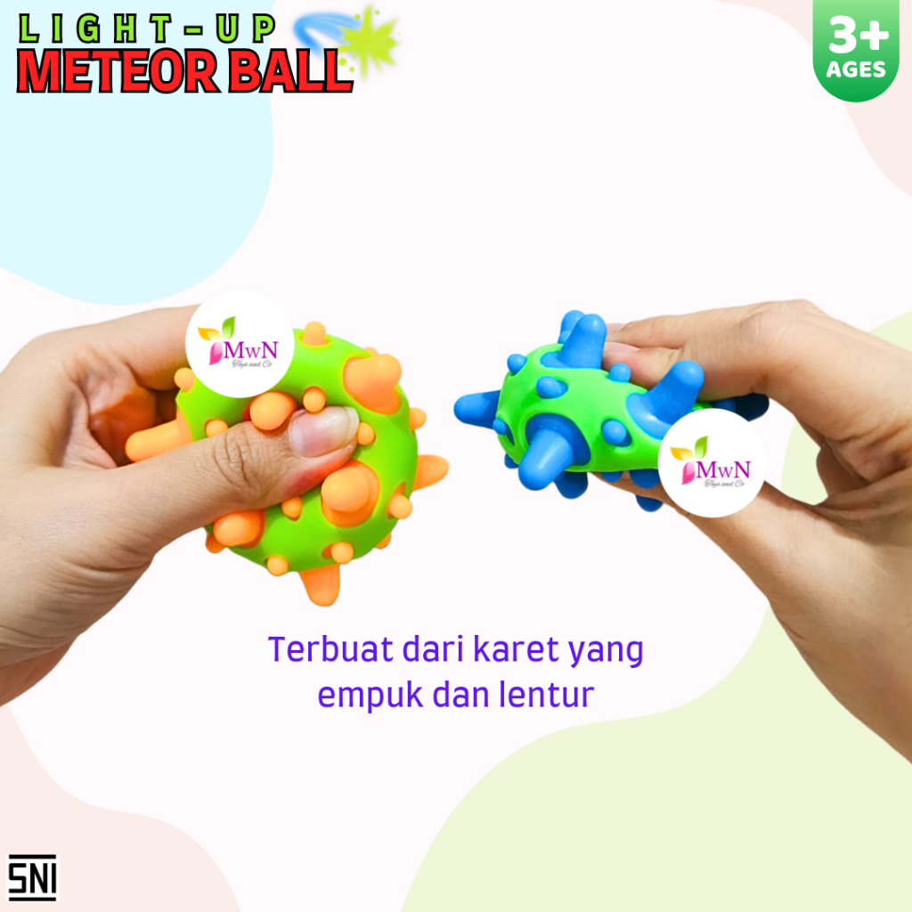 MWN Mainan Bola Lampu Meteor Ball VS05-116