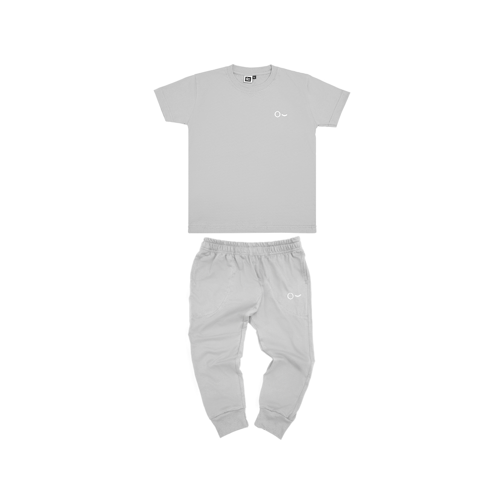 John&amp;Jill Kids Short Sleeve + Active Long Pants_