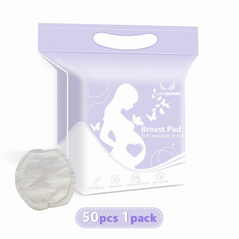 Breast Pad Angel Mommy | Disposable Breastpad Menyusui Anti Bocor Katun Thin Soft 30pcs/ 50pcs/ 100pcs