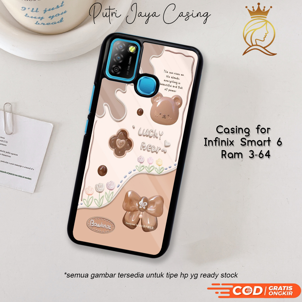 Case Hp Infinix Smart 6 Ram 3-64 Casing Infinix Smart 6 Ram 3-64 Motif 08 CUTE Casing Terbaru Case K
