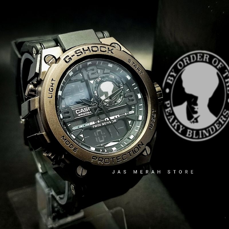 JAM TANGAN PEAKY BLINDER X G SHOCK GST BLACK