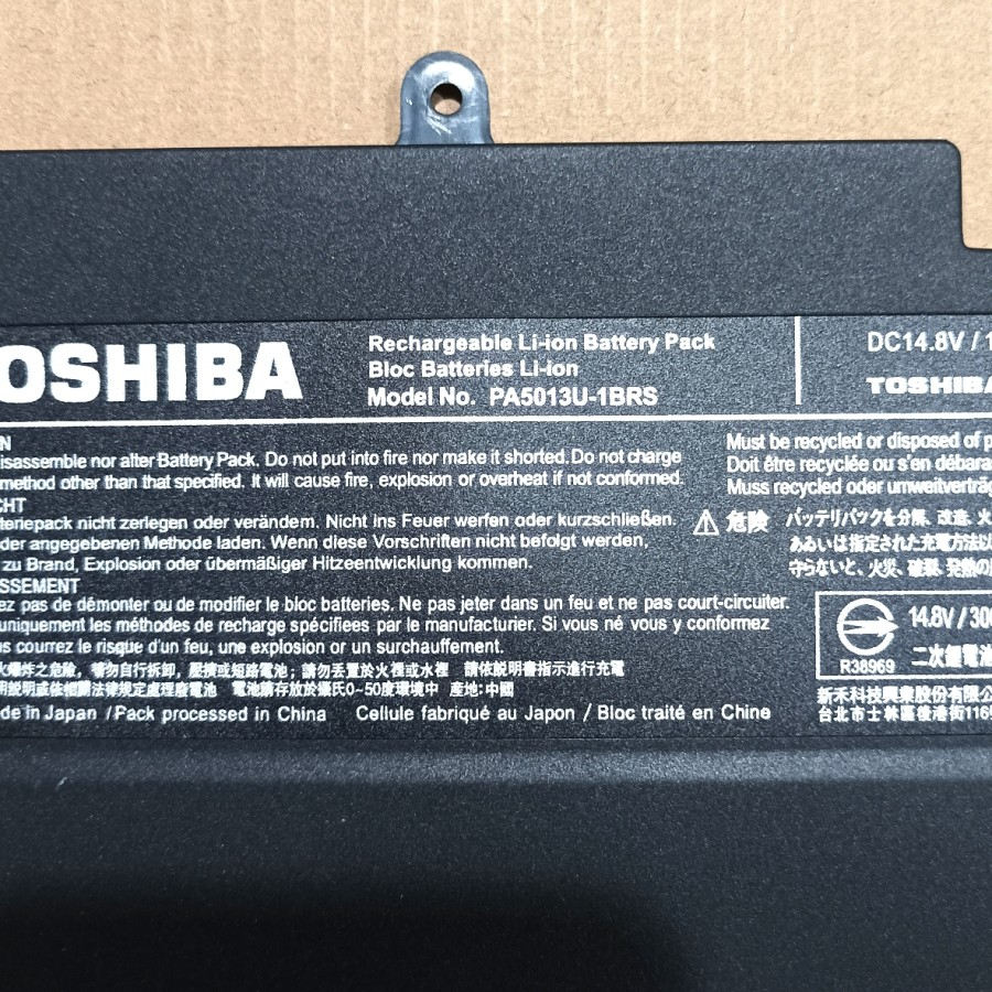 Baterai Toshiba Portege Z830 Z835 Z930 Z935 PA5013U-1BRS Pa5013 Original