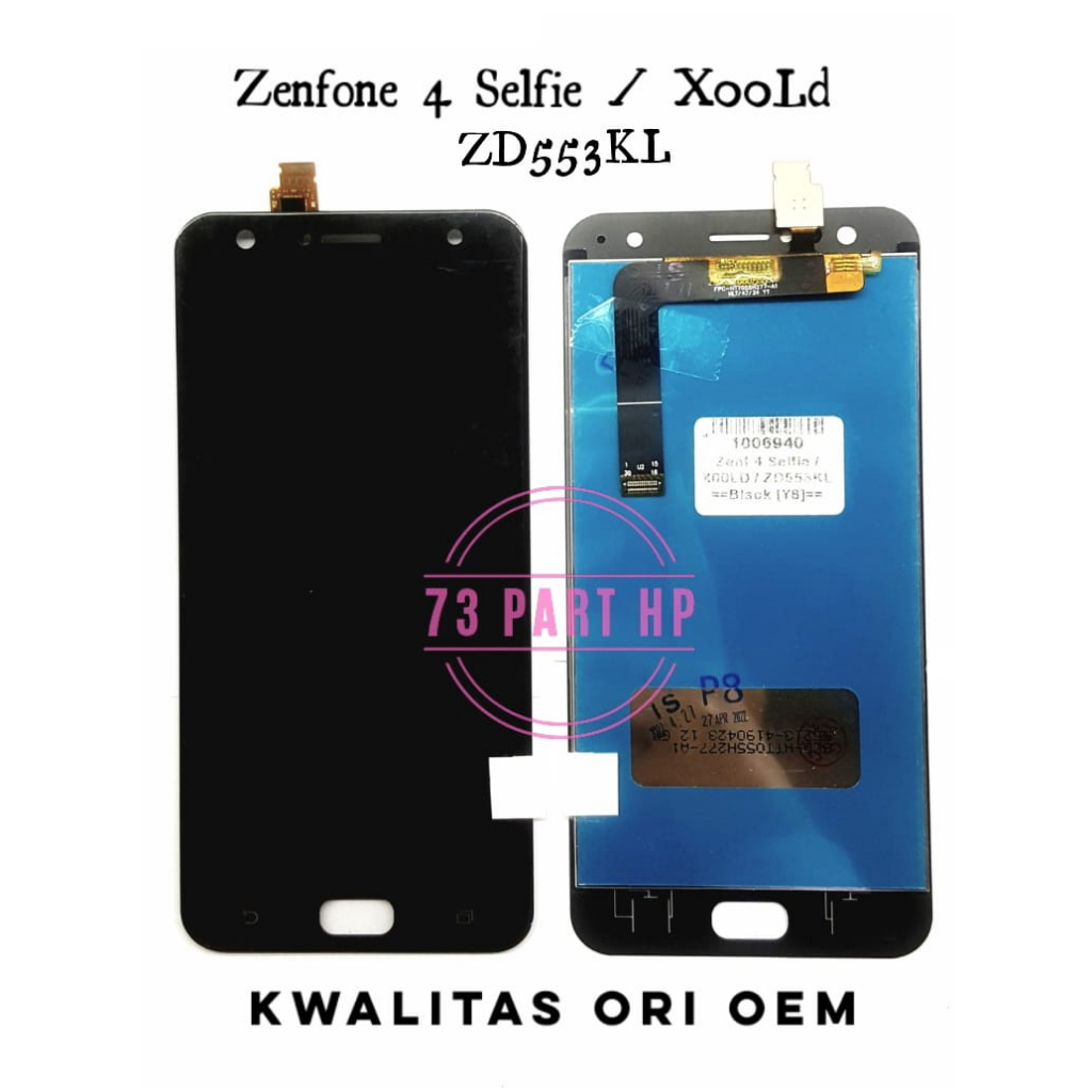 Lcd Toucshcreen Fullset  Oem Zenfone 4 Selfie / X00Ld / Zd553kL