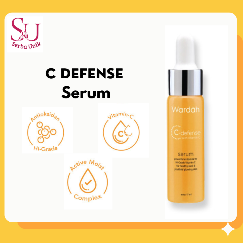 Wardah C-Defense Serum 17ml | Serum Wajah