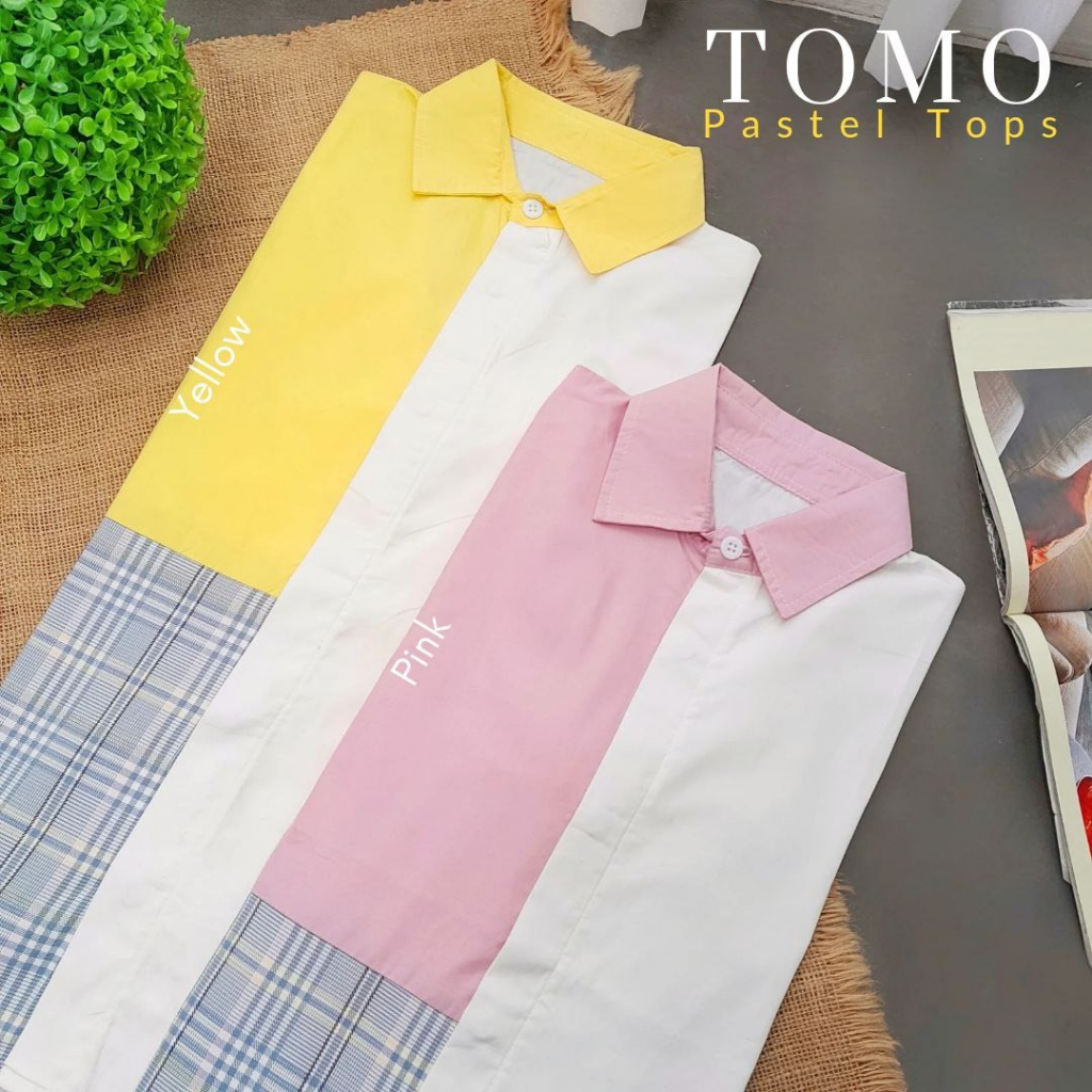 CallieTamami - A 6560 Tomo Pastel Tops