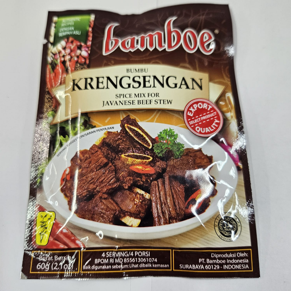 Bamboe Bumbu Krengsengan Instan 60 gram