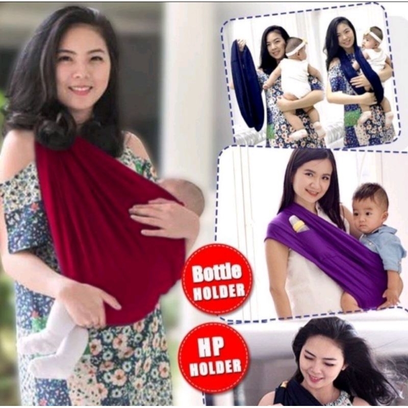 TERMURAH Gendongan Bayi Balita + Saku Murah SUPER PREMIUM