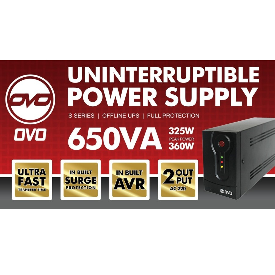 UPS OVO 650VA 650 VA 360W