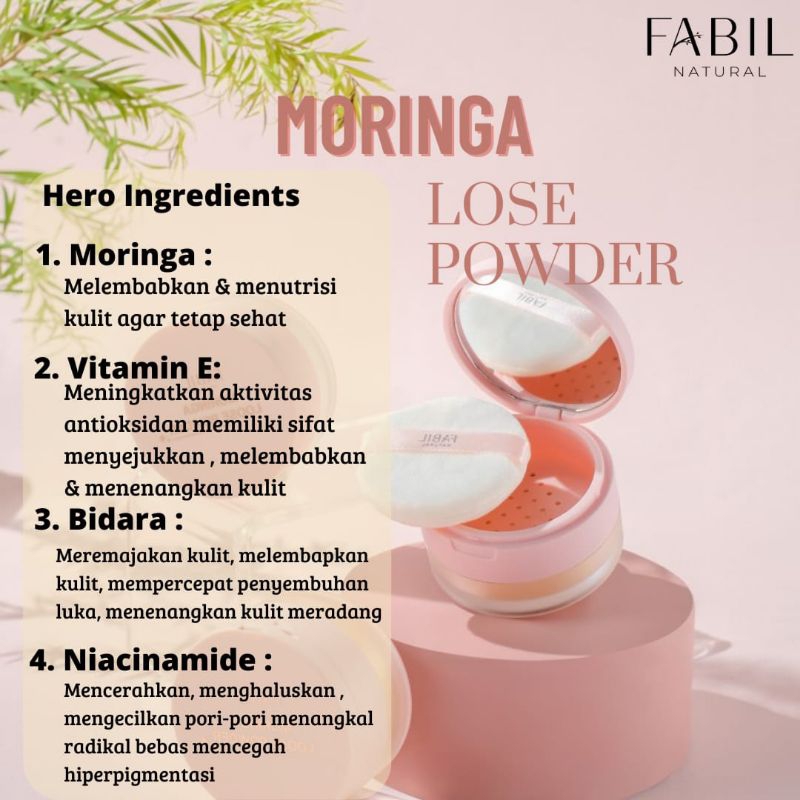 FABIL MORINGA LOOSE POWDER