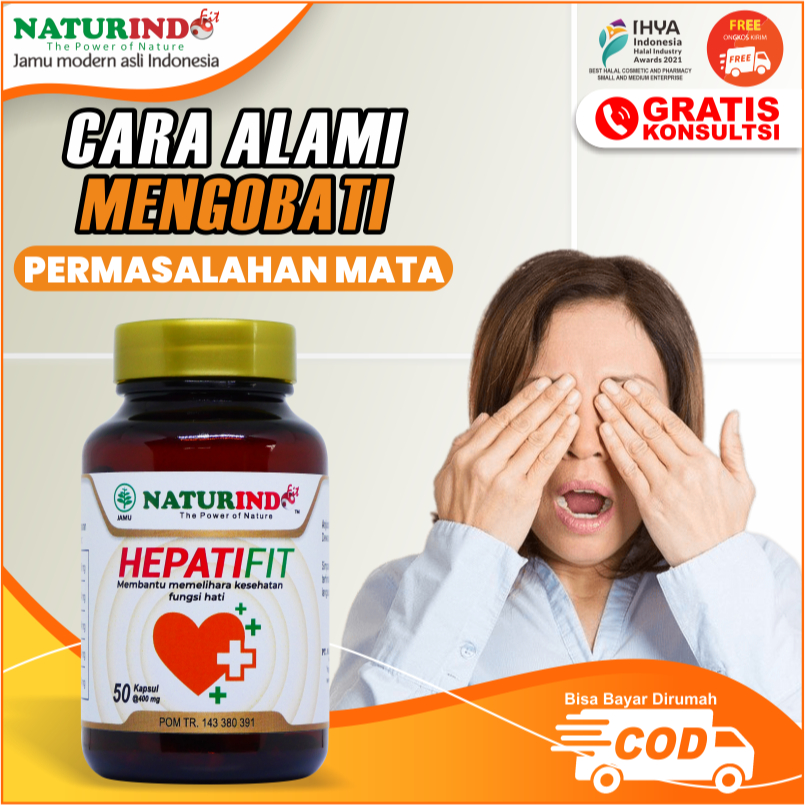 NATURINDO OBAT MATA PANDA KALAZION DI KELOPAK MATA IRITASI BENJOLAN MATA HERBAL HEPATIFIT NATURINDO