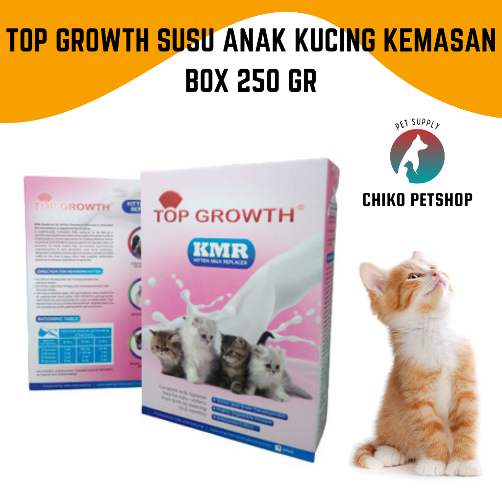 TOP GROWTH Susu Anak Kucing Kemasan 250 Gr