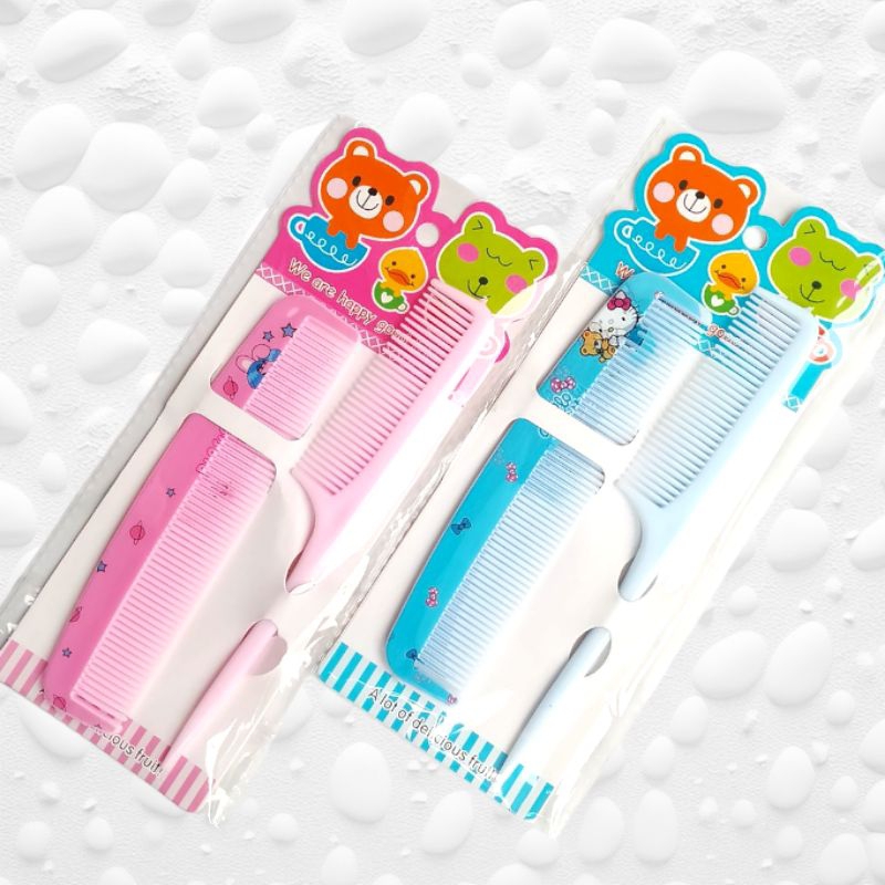 Sisir Set Isi 2 Cocok Untuk Souvenir Sisir Cantik Harga/Pieces