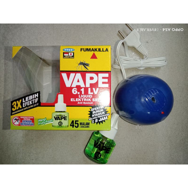 FUMAKILLA VAPE LIQUID SET (ALAT+REFIL)