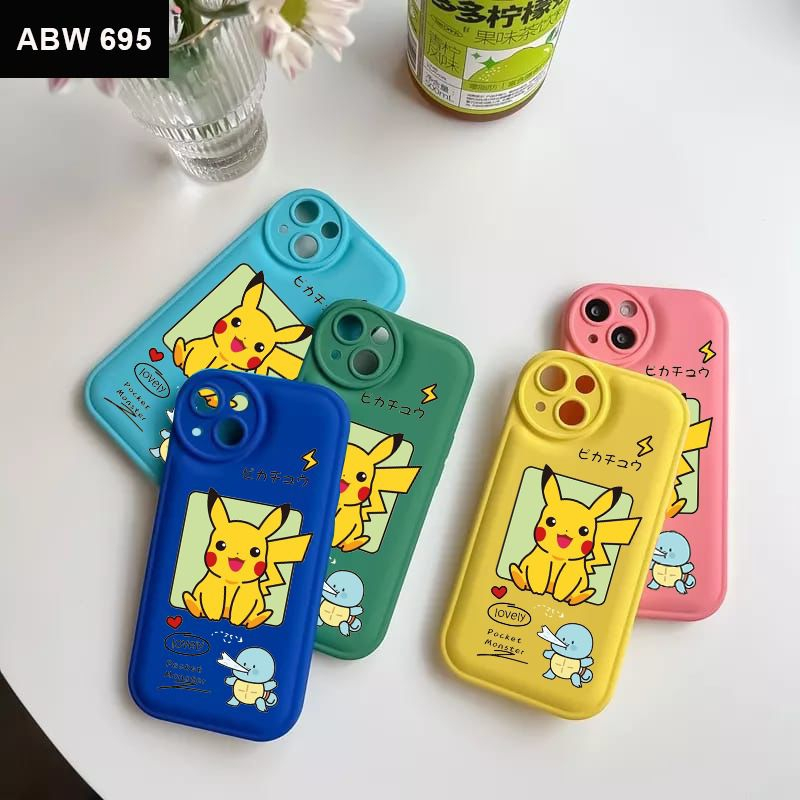 CASE AIRBAG MOTIF KARAKTER REALME C12 C25 REALME C15 REALME C20 C11 2021 REALME C21 SOFTCASE MOTIF - BD