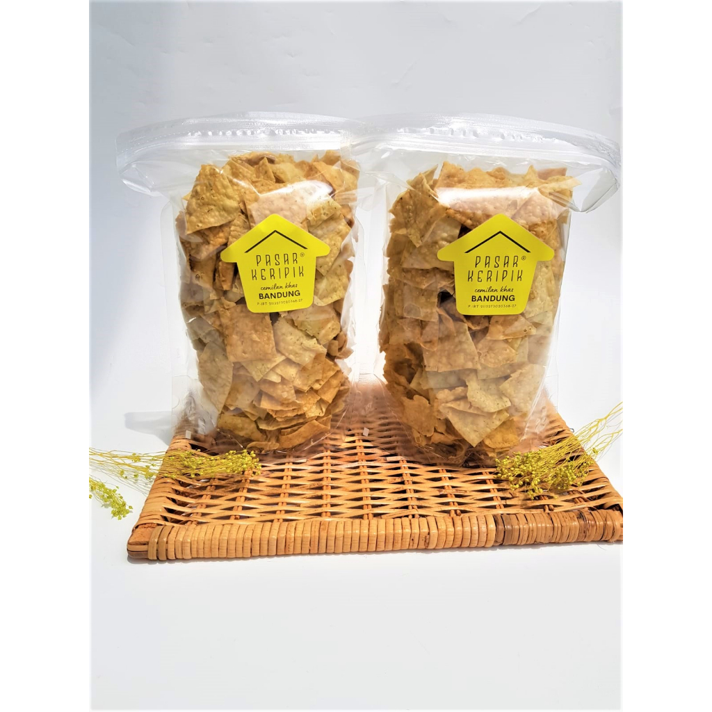 

Pasar Keripik Pangsit Bawang Size Besar