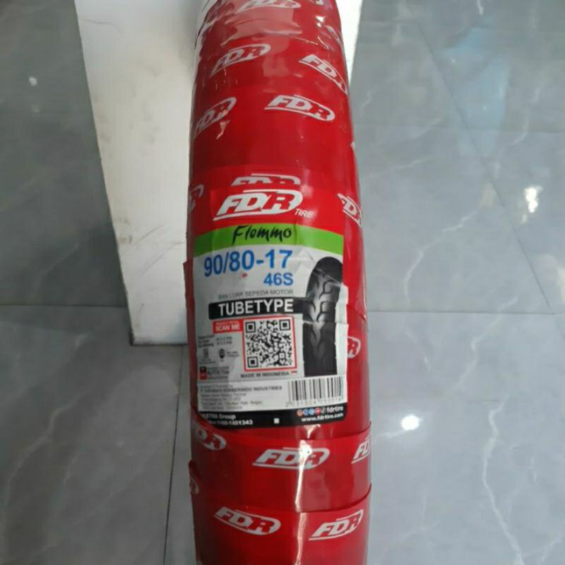 ban luar ring 17 90/80 fdr flemmo ban luar bebek