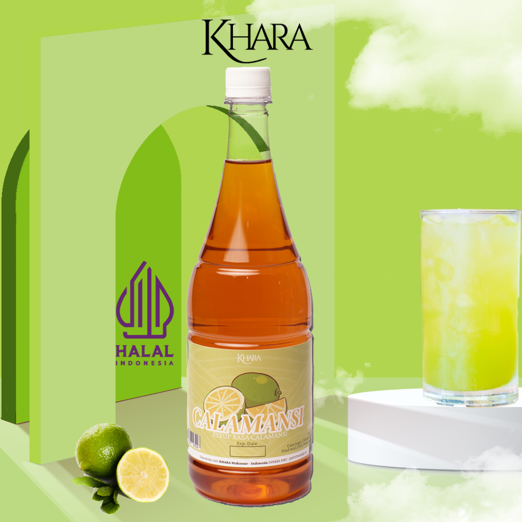 

Sirup Khara Calamansi 1000ml - Khara Calamansi Flavoured Syrup 1000ml