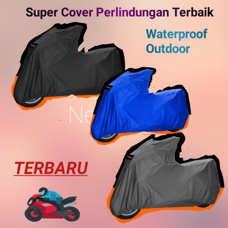 Sarung motor Crf super cover Cover motor Ninja 250 cc XL Waterproof Outdoor