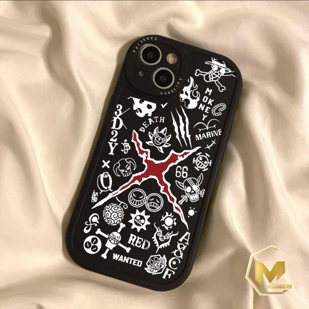 SS832 CASE CASING ONEPIECE ONE PIECE 3D PROTECT CAMERA FOR SAMSUNG A20 A30 A20S A24 A32 A33 A34 A50 A50S A30S A51 A52 A53 A54 A750 A7 2018 MA4850
