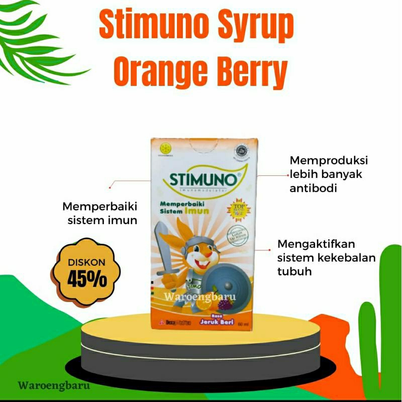 STIMUNO Sirup 60ml Jeruk Berry