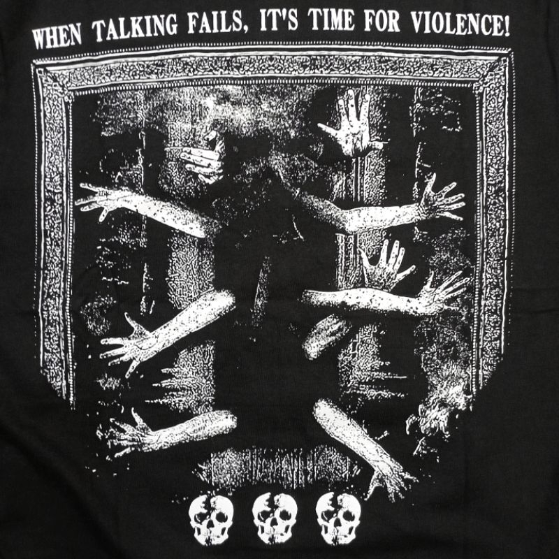 Tshirt WORMROT - WHEN TALKING FAILS