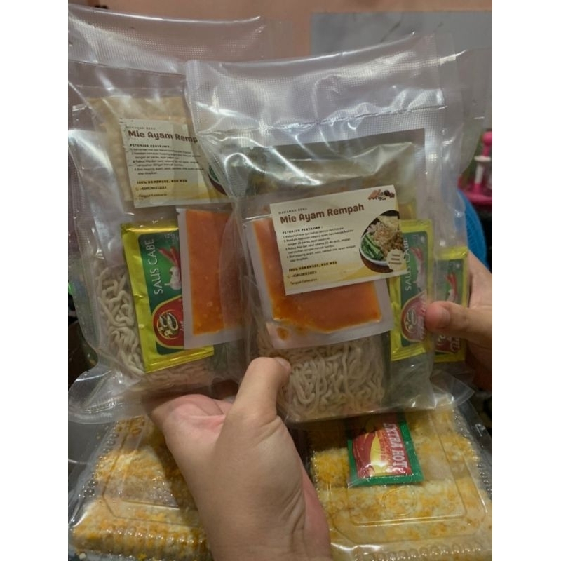 

Mie Ayam Rempah Frozen