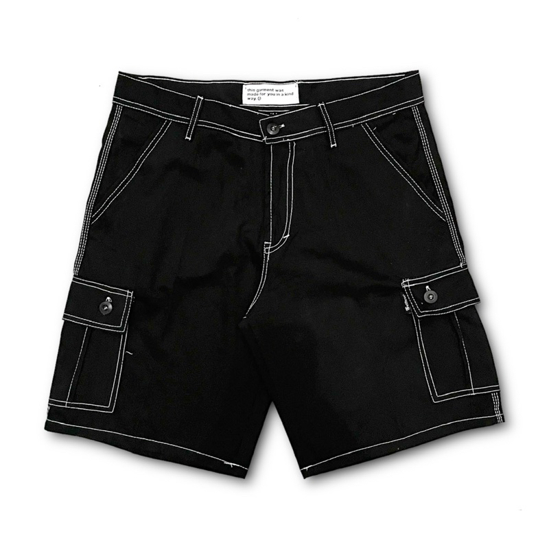 Selfless - Celana Pendek Cargo Pria Short Cargo Carpenter Pants Celana Cargo Kargo Chargo Kimpul List Pendek Hitam Cream Hijau Army Abu Tua Muda Mocca Khaki Pria Dewasa