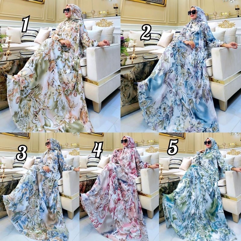 REDY MOANA SERIES SET Syar'i PREMIUM PRINTING