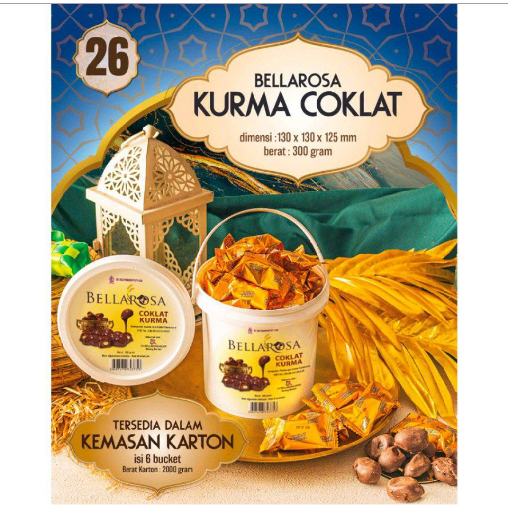 

bellarosa ember coklat kurma 300g