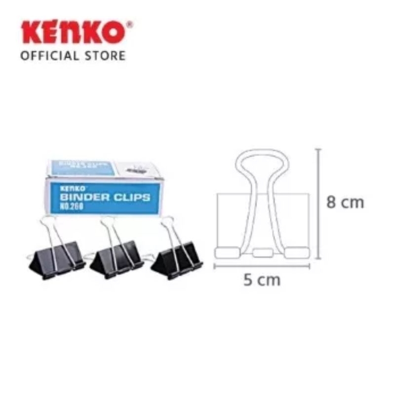 

Binder Clip Kenko No 260 Klip Kertas