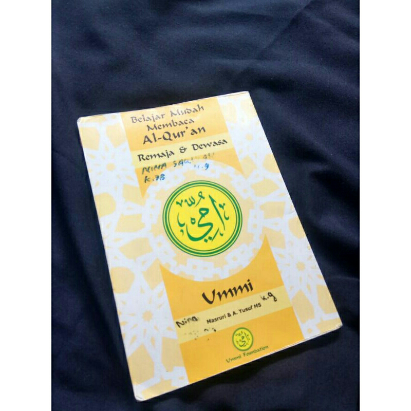 Buku Ummi untuk Remaja dan Dewasa Preloved