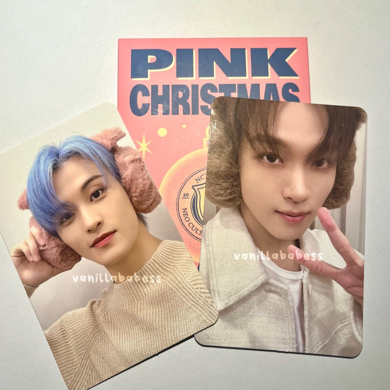 nct dream pink christmas photocard
