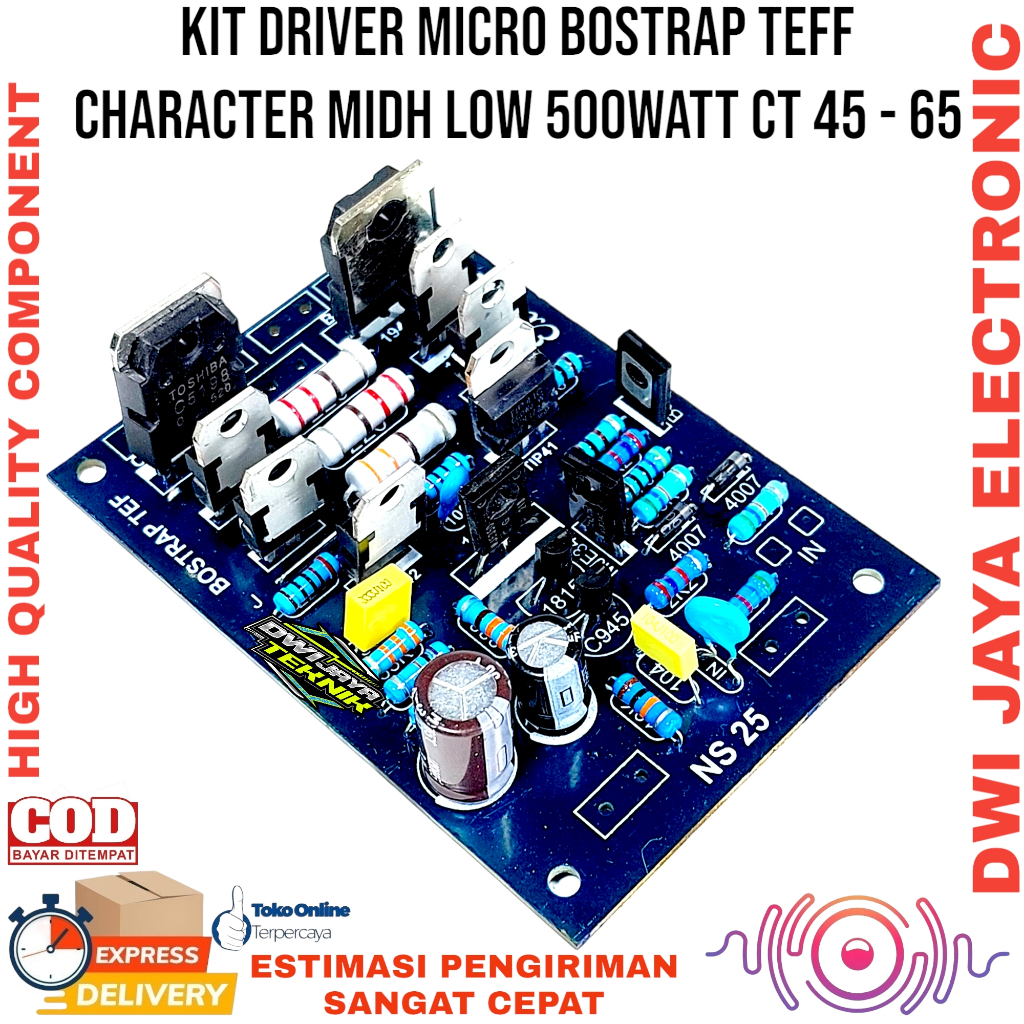 Driver Power Micro BOSTRAP Character MIDH LOW
