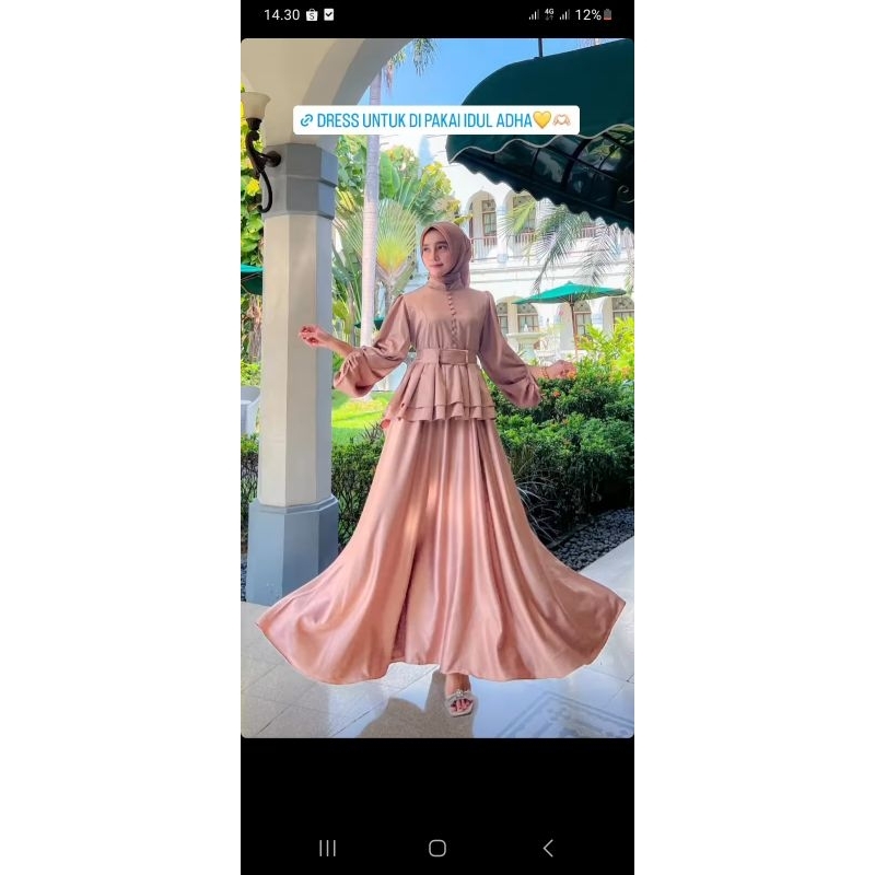 baju idul adha kak Nabila