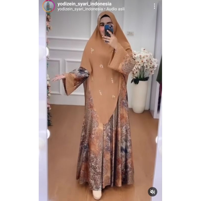 Gamis yodizein syar'i nisaka series