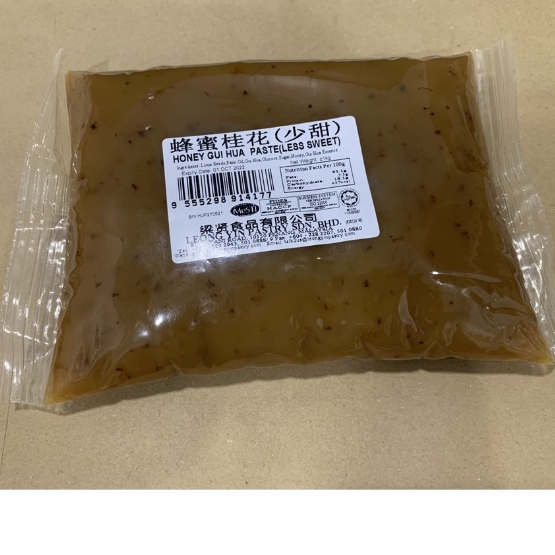 

Isian Mooncake Kue Bulan Gui Hua Lotus Less Sweet Osmanthus Paste Malaysia Leong Yin 1KG