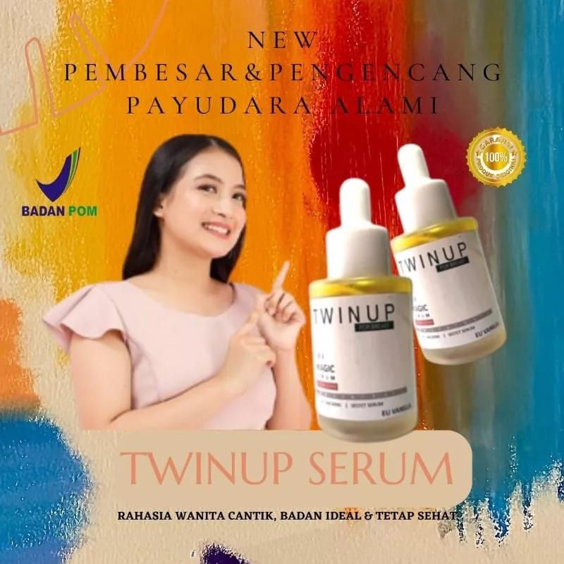 TWINUP MAGIC SCRET SERUM PEMBESAR Payudara Original BPOM