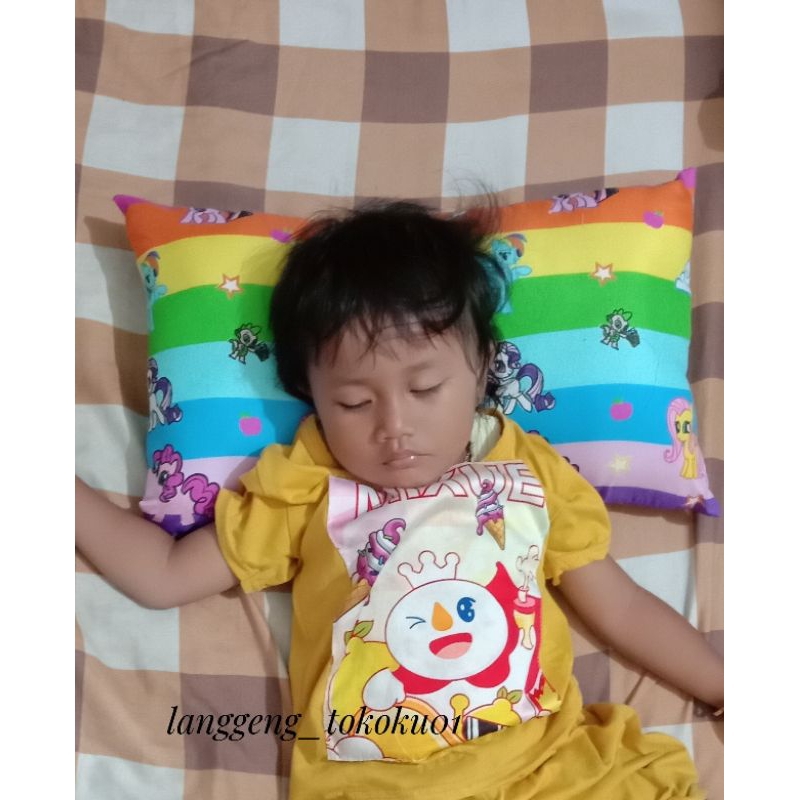 Bantal Anak 0-5 tahun/bantal anak karakter 30x50cm