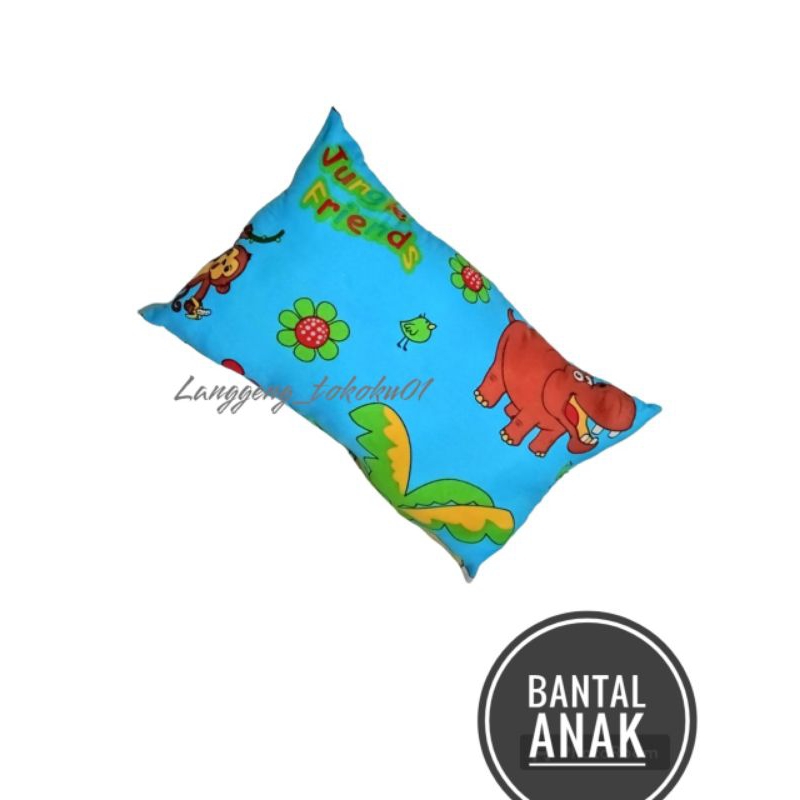 Bantal Anak 0-5 tahun/bantal anak karakter 30x50cm