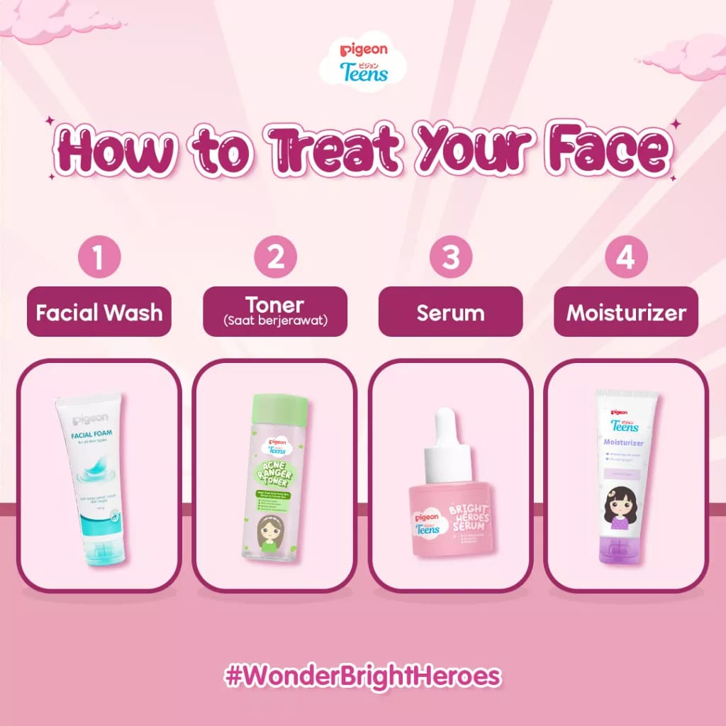PIGEON TEENS BRIGHT HEROES SERUM 20ML