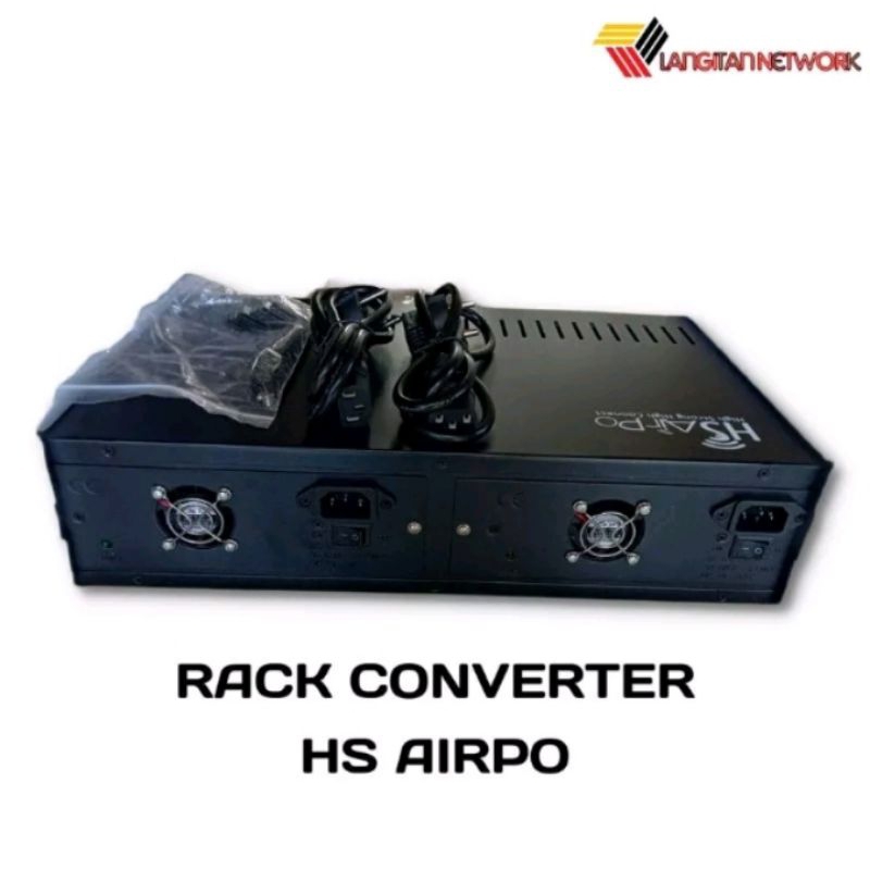 Rak Media Converter Fiber Optic Untuk HTB Netlimk Zimlink