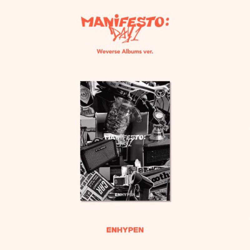 SEALED ALBUM ENHYPEN MANIFESTO : DAY 1 MANIFESTO VERS