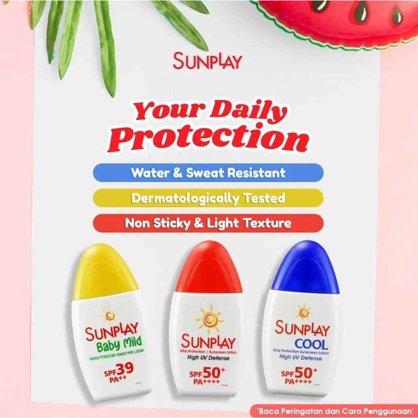 [BPOM] Sunplay Cool 30gr SPF50 Biru / Sun Play / Sun Screen / Sun Block / MY MOM