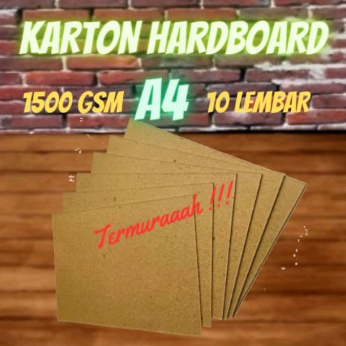 

KARTON HARDBOARD 1500 GSM A4 ISI 10 LBR