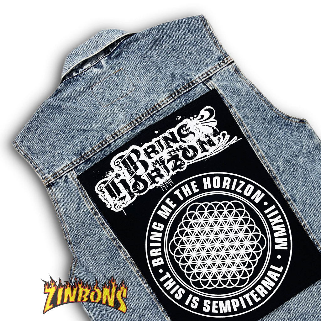 Rompi denim rompi washing bring me the horizon best quality