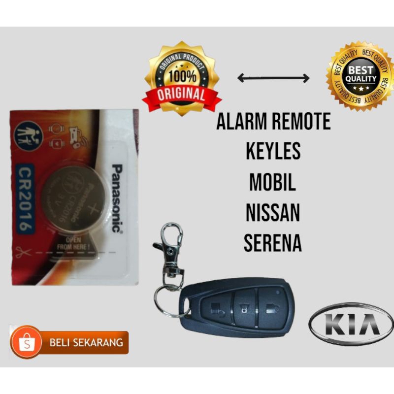 Baterai Remote Keyles Mobil KIA Picanto Tahun 2013 Asli Original