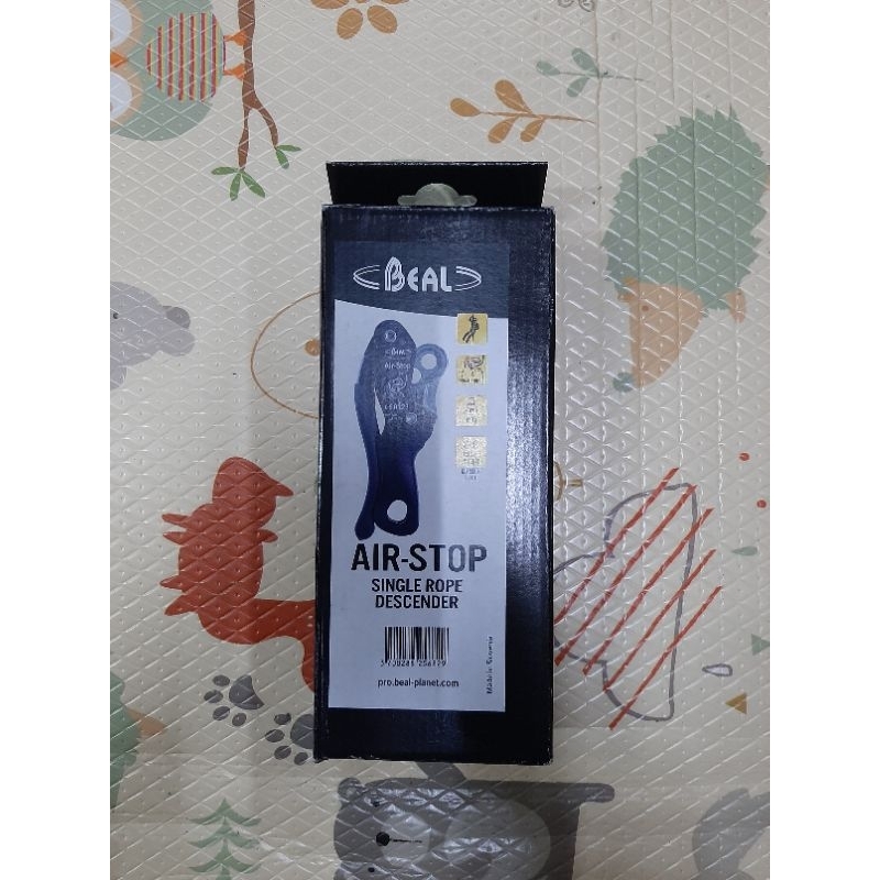 beal air stop single rope descender