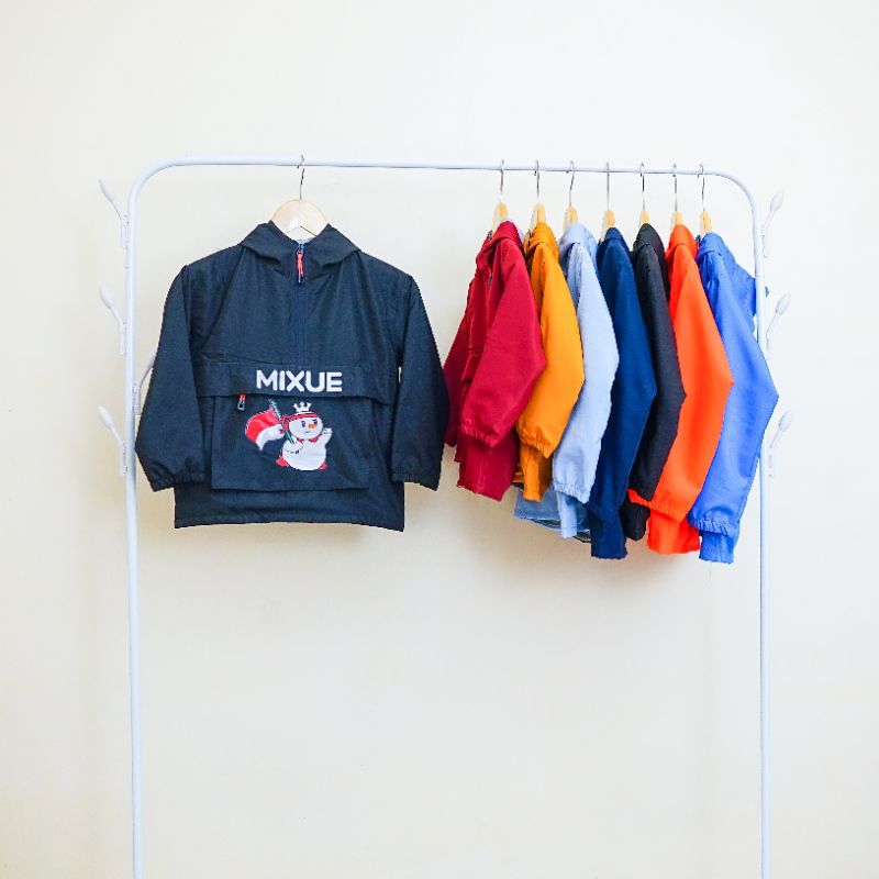 jaket mixue anak